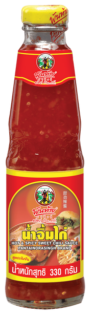HOT & SPICY SWEET CHILI SAUCE 330G.