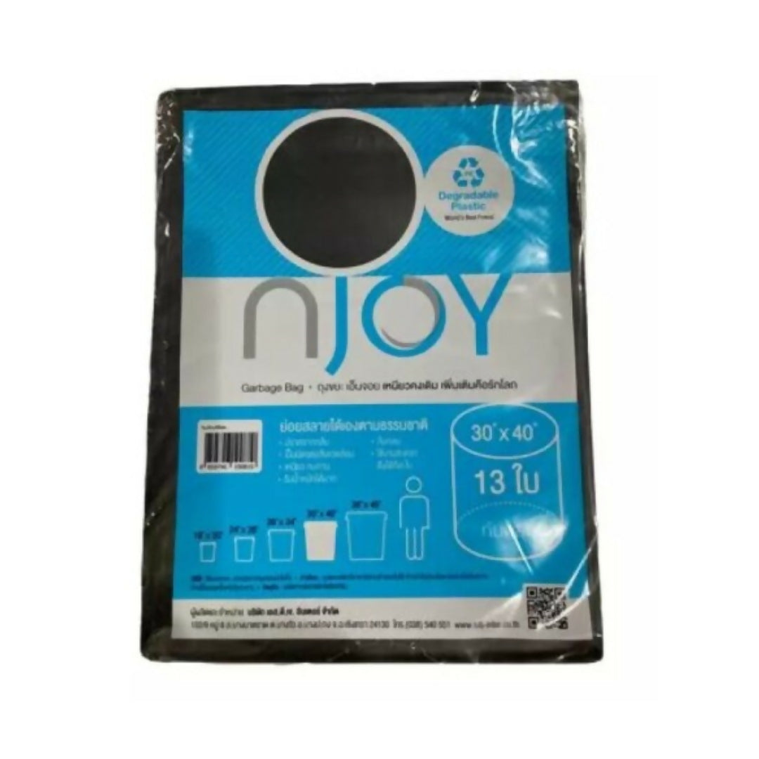 N JOY GARBAGE BAG 30INCHX40INCH(13PCS)