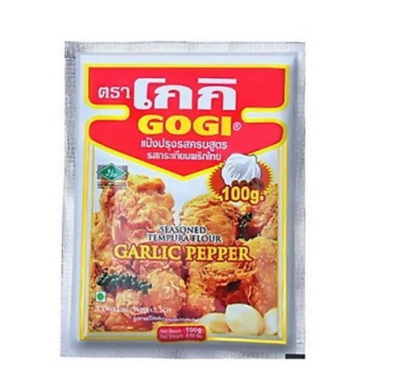 GOGI TEMPURA GARLIC&PEPPER 100G (1X12)