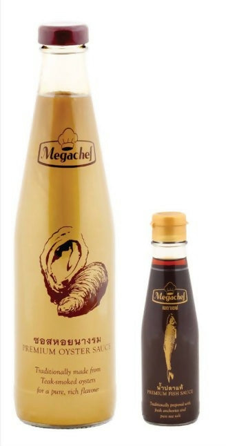 MEGACHEF OYSTER SAUCE600G+FISH SAUCE100