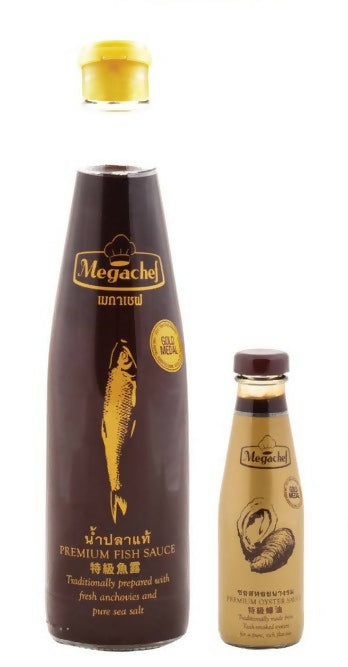 MEGACHEF FISH SAUCE500ML.+OYSTER 110G.