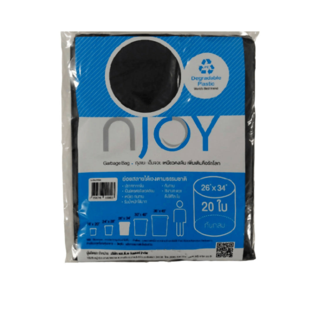 N JOY GARBAGE BAG 26INCHX34INCH(20PCS)