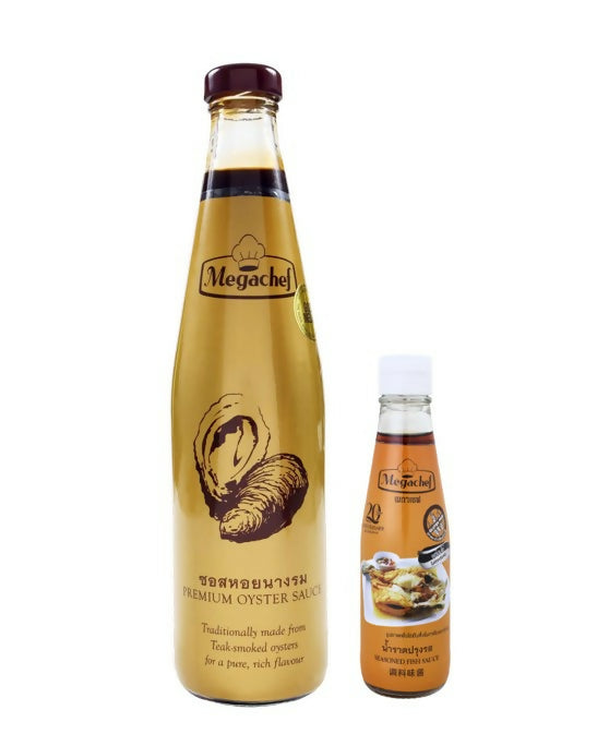 MEGACHEF OYS SAUCE600G+SEASONED FS 90ML