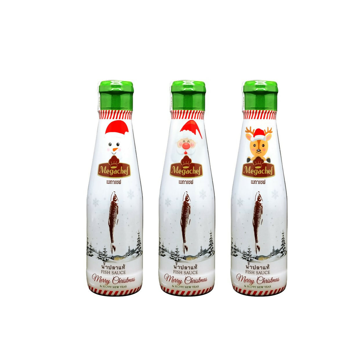 MEGACHEF FISH SAUCE 200 ML. MERRY CHRIST